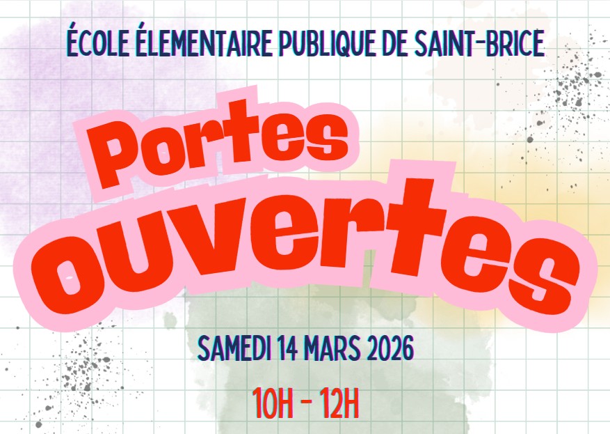 Portes ouvertes de l'école de Saint-Brice